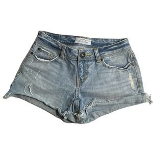 AEROPOSTALE Short Distressed Denim Shorts - Size 0